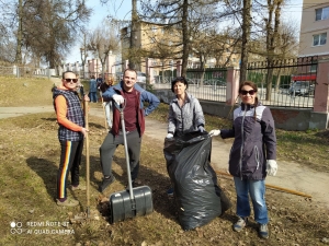 Субботник в МАУДО 