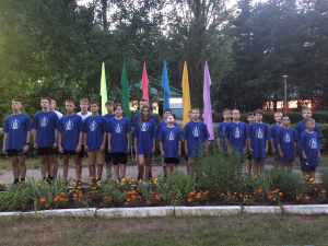 День ВДВ в  лагере Смена