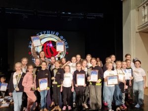 Ансамбль танца «Верес» Дворца детского творчества принял участие сразу в двух хореографических конкурсах