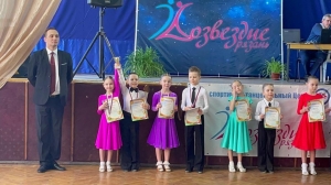 Воспитанники танцевально-спортивного клуба «Солнечные ритмы»  Дворца детского творчества приняли участие в турнире