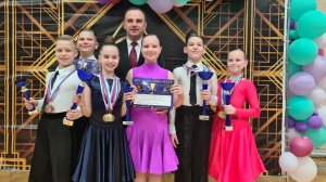 «Солнечные ритмы» приняли участие в соревновании по танцевальному спорту КУБОК ДИНАМО ЧЕХОВ