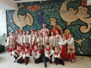 Русские узоры в Казани!