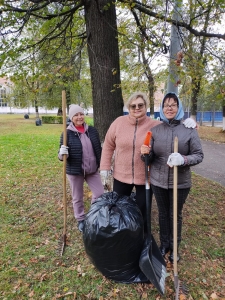 Субботник во Дворце!