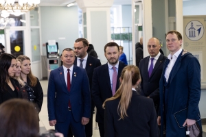 Рязанский Дворец Первых посетили Максим Станиславович Орешкин, Павел Викторович Малков и Артур Валерьевич Орлов